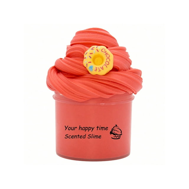70ML Butter Slime Kit Watermelon Lemon Fruit Ice Cream Unicorn Slime For Antistress Super Soft & Non-Sticky Birthday Gift