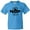 Pacific Blue, variant on Inktastic Lucky Fishing Shirt Fish Youth T-Shirt