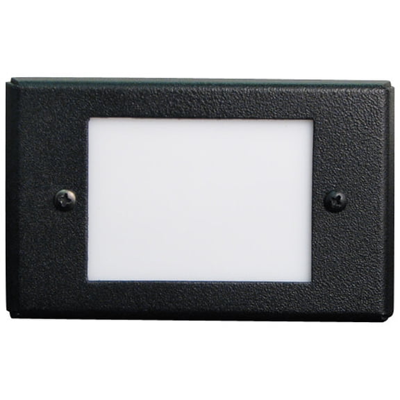 Elco Elst66 1 Light 4-1/2" Tall Integrated Led Outdoor Mini Step Light - Black