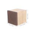 thumbnail image 2 of Minkissy Beige Wooden Speaker Enclosure for Car Audio 4 Inch Subwoofer Box with Precise Fit Design, 2 of 6