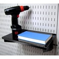 thumbnail image 3 of Wall Control KT-400-WRK B Slotted Tool Board Workstation Accessory Kit for Wall Control Pegboard Only, Black, 3 of 6