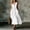White, variant on ClodeEU Women's V Neck Sleeveless Midi Dress,Casual Flowy Sundress with Pockets Black,Women's Plus L
