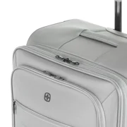 Swiss Gear Checklite Softside Checked Suitcase Tear-resistant 8 Wheels - Gray