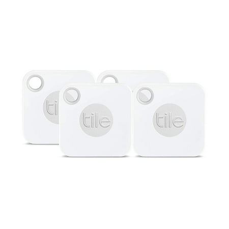 Tile Mate 2018 Bluetooth Tracker Device, Replaceable Battery, Finder, 4 (Best Key Tracker System)