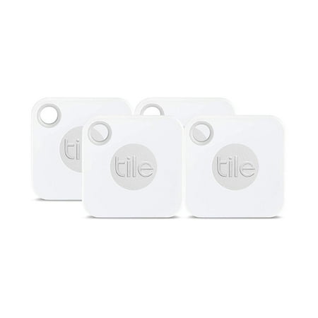 Shop Tile Box - Tile Mate 2018 Bluetooth Tracker Device, Replaceable Battery, Finder, 4 Pack,GPS