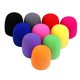 thumbnail image 5 of Juego de 10 micrófonos inalámbricos de largo alcance UHF, inalámbricos, de mano, dinámicos para voz. Multicolor 10 piezas, 5 of 9