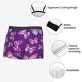 thumbnail image 3 of Pofeuu Bright Butterflies Print Men’s Boxer Briefs, Moisture-Wicking Underwear, Regular,Trunk-XX-Large, 3 of 5
