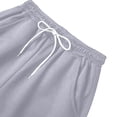 thumbnail image 6 of Luvrsol Mens Sweatpants Casual Solid Wide Leg Drawstring Elastic Waist Loose Long Pants with Pocket S-3XL, 6 of 7