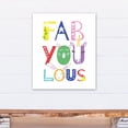 thumbnail image 4 of Creative Products Fab-YOU-lous 20x24 Canvas Wall Art, 4 of 5