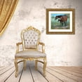 thumbnail image 3 of Sorenson, Jack 30x26 Gold Ornate Wood Framed with Double Matting Museum Art Print Titled - Watchful Eye, 3 of 4