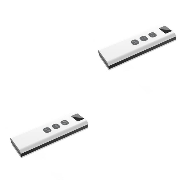 crativent WiFi RF Roller Blind Shutter Curtain Switch Module with Remote for Electric Motor Sunscreen Works with 2# 2Set