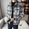 thumbnail image 3 of Chaquetas de hombre, novedad en moda, abrigos para hombre, ropa ajustada, moda 2024, ropa informal Y2k barata, oferta, estética, diseñador de lujo, 3 of 5