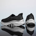 thumbnail image 5 of Men's Breathable Mesh Slip-On Walking Shoes, Lightweight No-Tie Casual Sneakers with Cushioned Thick Sole, Comfortable Footwear for Seniors, Travel, and Everyday Wear, 5 of 10