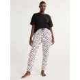thumbnail image 3 of Joyspun Women's and Women’s Plus Hacci Knit Sleep Joggers, Sizes XS to 3X, 3 of 5
