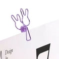thumbnail image 3 of Hollow Metal Clips, Strong Clamp, Reusable, Decorate Desktops, Organize Items Easily, 3 of 7