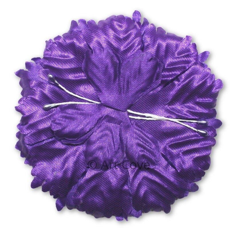 Flat 3" Diameter Chest Favor Corsage Capia Carnation Flower Back Pack of 144 