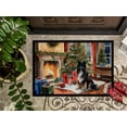 thumbnail image 2 of Carolines Treasures DAC2691MAT 18 x 27 in. Keeshond Cozy Christmas Doormat, 2 of 6