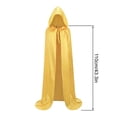 thumbnail image 2 of Halloween Cape Witch Cape Solid Color for Party Festival Party Venues Cosplay Decorations for Men Women, 2 of 2