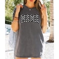 thumbnail image 3 of Trendy Checker Mama Shirt for Women White & Black Check Design Graphic Tee for Mom Pepper Shirt Adult 2X-Large, 3 of 4