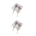 thumbnail image 3 of Jumpingount 1 par de pendientes de mujer, pendientes de tuerca para niñas, joyería elegante para la oreja para banquete, Navidad, Acción de Tamaño 14 Perla Insecto 2Conjunto, 3 of 6
