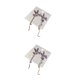 thumbnail image 1 of Minnieouse 1 par de pendientes de mujer, pendientes de tuerca de compromiso de boda, fiesta, banquete, aleación de Zinc, joyería para oreja, Festival, Type1 NO1 Minnieouse CBP314102, 1 of 1
