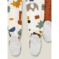 thumbnail image 3 of Little Star Organic Baby & Toddler Boy Pajama Sleeper, 2-Pack, One-Piece, Sizes Newborn-5T, 3 of 7