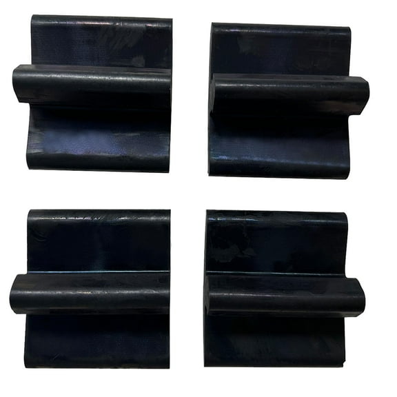 BST BSSP 4PCS Leaf Spring Rubber Bumper Set Insulator Bushings Compatible with 1980-2020 Ford Truck F-Series E5TZ5A636A