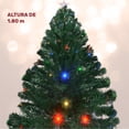 thumbnail image 3 of Árbol Navidad Led JARDIMEX Fibra Optica 180 Cm 200 Ramas + Estrella, 3 of 9