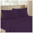 thumbnail image 1 of Ensemble de Draps Confort en Bambou de Luxe 4 Pièces - Violet - Grand, 1 of 1