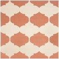 thumbnail image 1 of Safavieh Courtyard Beige Indoor Outdoor Rug - Square 5'3", 1 of 1