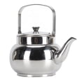 thumbnail image 1 of Stainless Steel Teapot, Large Capacity Tea Kettle, Removable Filter, Easy to , 2.6 Quart, Works on All Cooktops, Mirror Finish, for Home Hotel Restaurant, 1 of 7