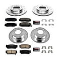 thumbnail image 3 of PowerStop Front and Rear Z23 Evolution Sport Carbon-Fiber Ceramic Brake Pad and Drilled & Slotted Rotor Kit Fits: KIA Select Models K5900, 3 of 10