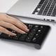 thumbnail image 2 of Seitruly Teclado negro 22 teclas MIni Numpad Teclado numérico Bluetooth Compatible con sistema Windows Android Nuevo Type3 NO3, 2 of 6
