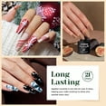 thumbnail image 4 of Set de esmaltes de uñas JEWHITENY en gel de 20 colores, 5 ml con base y capa superior, 4 of 7