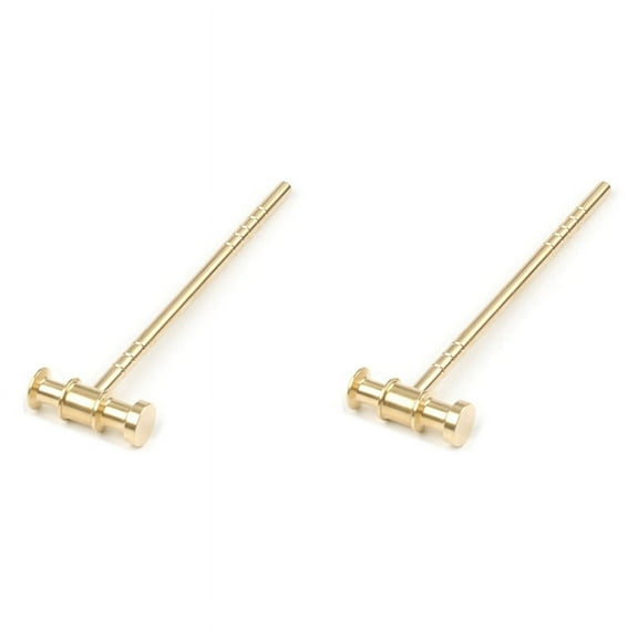 2X High Quality Brass L150mm Solid Hammer DIY for Manual Hammer Clock Repair Hammer Leather Hammer Hand Tool Parts