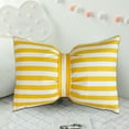 thumbnail image 6 of Hxlamzoo Lovely Stripped Velvet Bow Tie Pillow with Core Sofa Decorative Waist Cushion Bedding Plush Throw Pillow Soft Plush Cushions, 6 of 6
