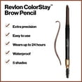 thumbnail image 4 of Revlon Colorstay Brow Pencil 220 Dark Brown, 4 of 7