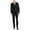 Black, variant on Men's Classic-Fit Stretch Suits, Navy, 42 T/L39.5