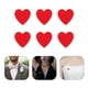 thumbnail image 2 of 6 broches de corazón rojo con forma de corazón, ideales para bodas, San Valentín, aniversarios, fiestas de disfraces, cumpleaños y regalos para hombres., 2 of 7