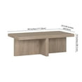 thumbnail image 5 of Evelyn&Zoe Contemporary Durable Rectangular Medium Density Fiberboard, Antiqued Gray Oak, 5 of 7