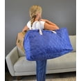 thumbnail image 3 of Quilted Storage Bag, Blue, 3 of 6
