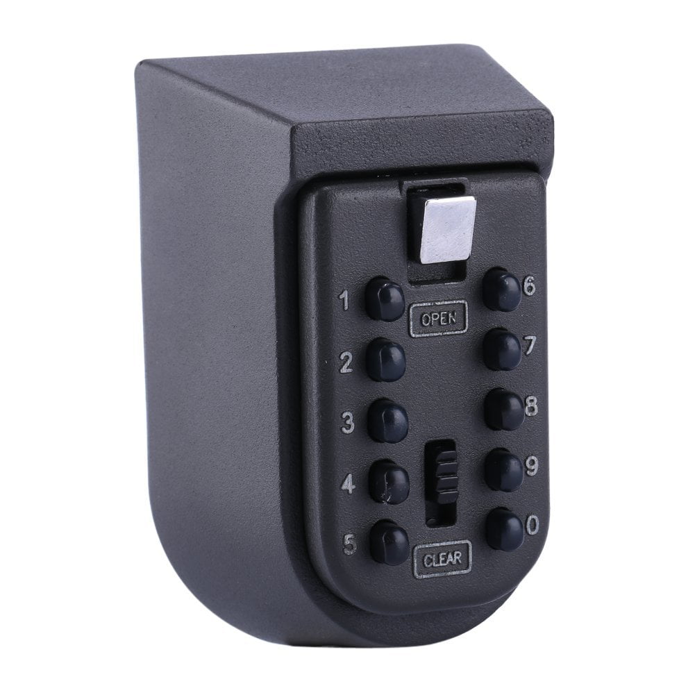 4.5'' Home OUTDOOR KEYS SAFE BOX Combination Security Lock Wall Mount Holder