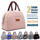 thumbnail image 1 of ComfiTime Bolsa de Almuerzo Térmica para Mujeres, Gran Capacidad de 8 L o 14 Latas, Linda Bolsa para Trabajo, Escuela, Bolsillo Adicional con Cremallera para Billetera y Teléfono, 1 of 1