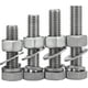 thumbnail image 5 of Tornillo de fijación de titanio puro Tornillo hexagonal Rosca métrica Juego de juntas de tuerca hexagonal, buena resistencia a la abrasión (Color : 160 mm (1 unidad), tamaño: M16), 5 of 5