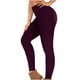 thumbnail image 2 of Pantalones de yoga de cintura alta, informales, de invierno, de color liso, con forro polar, cálidos y de rayón para mujer, 2 of 3