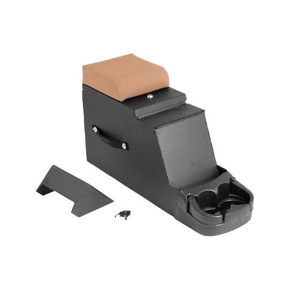 Rugged Ridge by RealTruck Center Console for Jeep CJ & Wrangler YJ | Stero Security, Spice | 13104.37 | Compatible with 1976-1995 Jeep CJ & Wrangler YJ