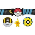 thumbnail image 1 of Pokémon - Clip 'N' Go Poke Ball Belt Set: Pikachu + Quick Ball & Ultra Ball, 1 of 2