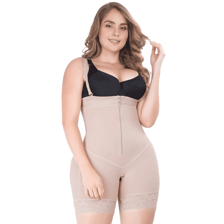 

Fajas Uplady Butt Lifting Shapewear Bodysuit with Wide Hips
