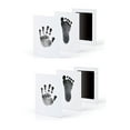 thumbnail image 3 of FYUU 2 Set Black Safe Baby Paw Print Ink Pad Pet Handprint Footprint Kit, 3 of 5