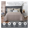 thumbnail image 4 of Edredón Ligero Real Textil + 2 Fundas de Almohada, Juego de Colcha King Size, Color Elinora, 4 of 7